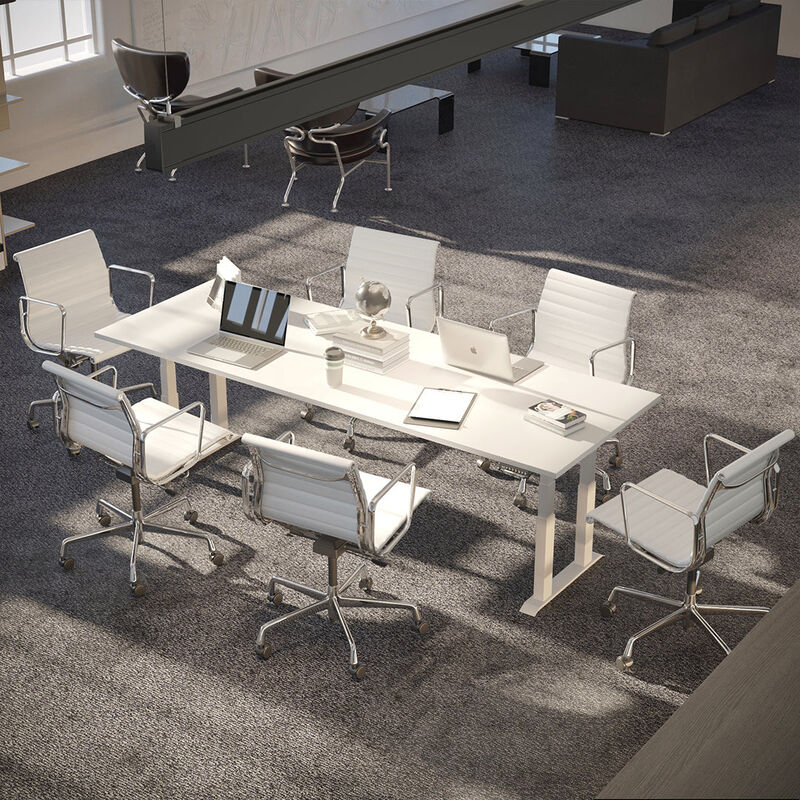 Desky Quad Sit Stand Desk Frame image number 3