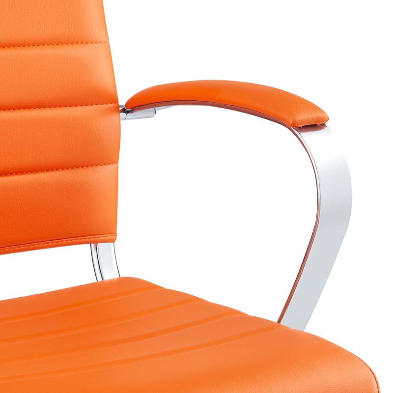 Modway Furniture - Jive Mid Back Office Chair Terracotta image number 6