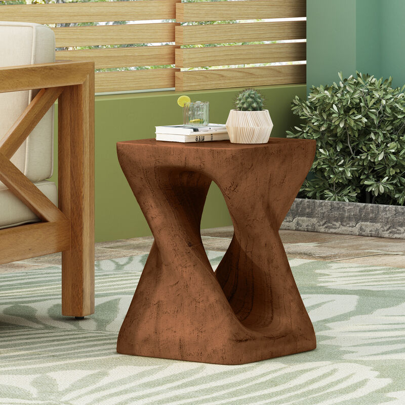 Kobmor Twist Shape Side Table image number 2