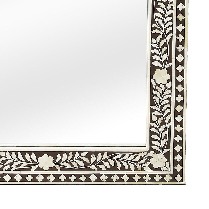 Butler Specialty Vivienne Bone Inlay Wall Mirrored image number 3