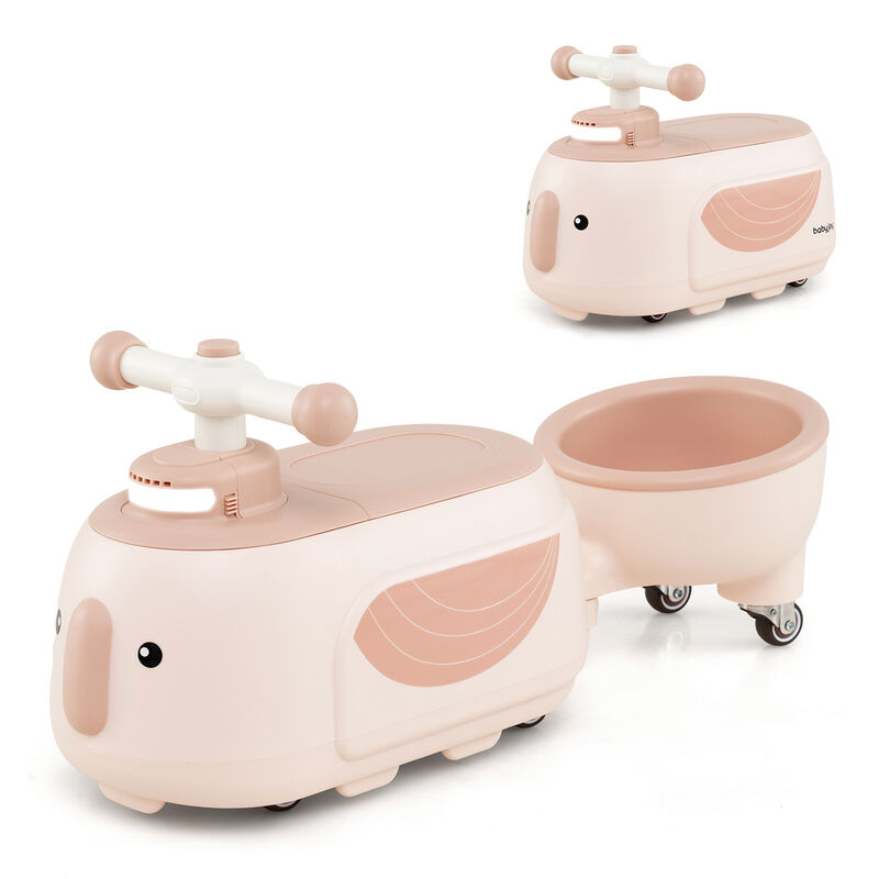 Electric Toddler Ride On Vehicle with Trailer LED Lights and Music image number 7