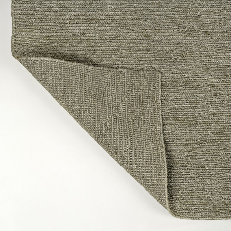 Miles Modern Minimalist Radius Corner Solid Area Rug