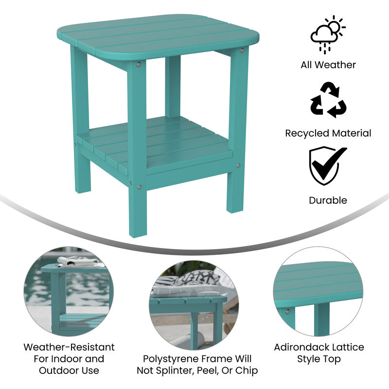 Plastic Adirondack Tables