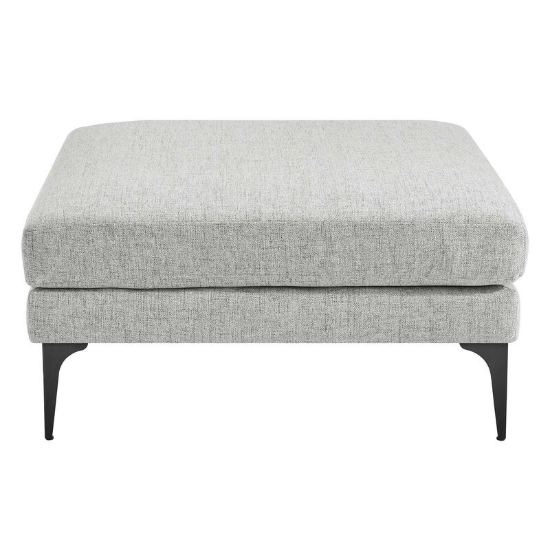 Evermore Upholstered Fabric Ottoman