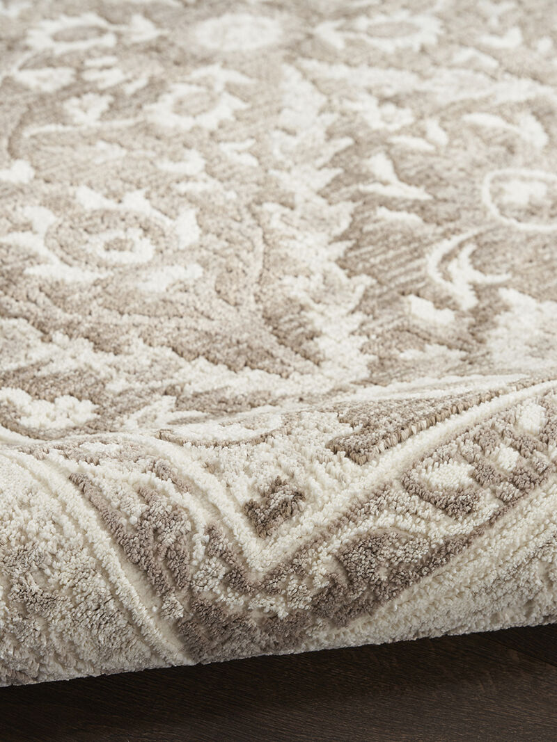 Eco Cycle ECY04 Ivory/Mocha 9' x 12' Rug