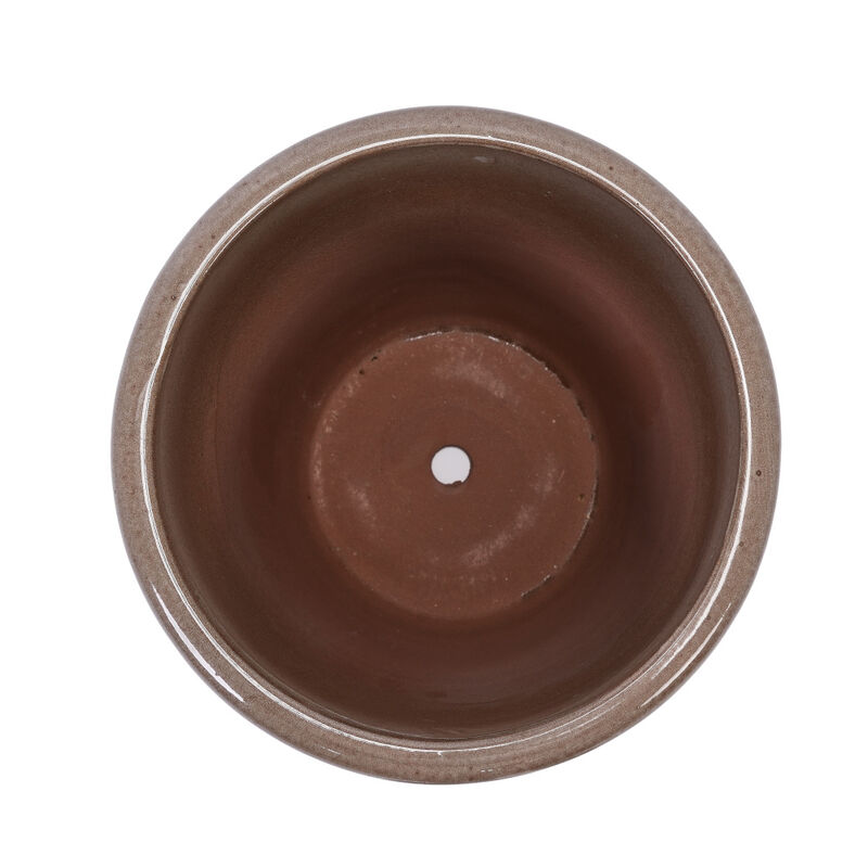 Kihult Handmade Glazed Ceramic Planter Set image number 7
