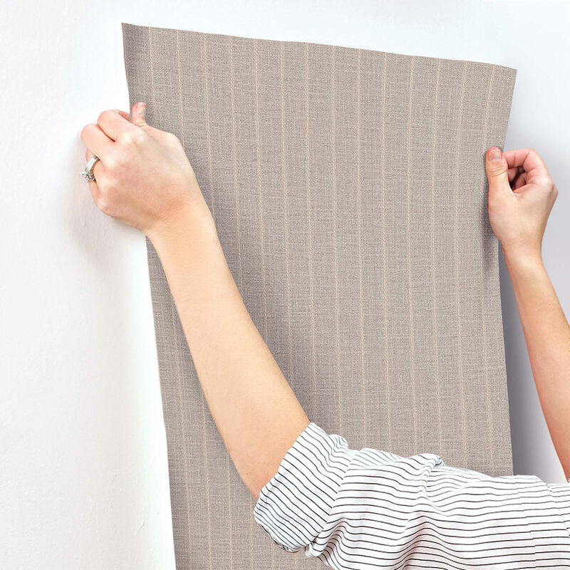 Cording Stripe Smoke Wallpaper (Set of 2) image number 2