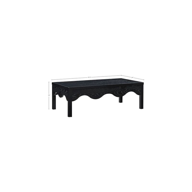 Meridian Furniture Fiora Black Coffee Table
