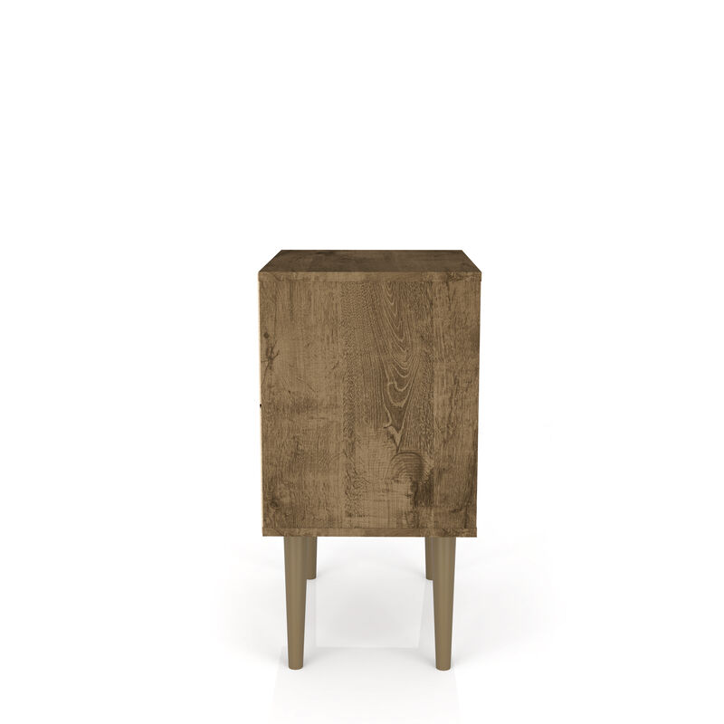 Liberty 1.0 Nightstand in Brown and Blue