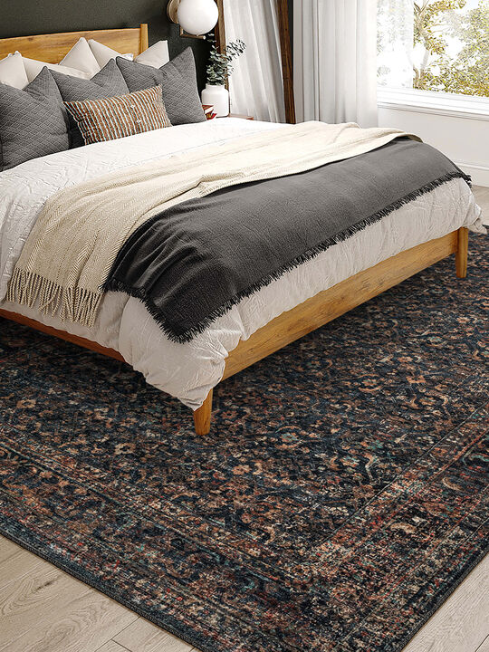 Jericho JC10 Midnight 3' x 5' Rug