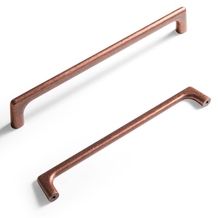 Goo-Ki 7.6''(192mm) Antique Copper Cabinet Pulls,Retro Zinc Alloy Cabinet Pulls for Drawer,Cupboard, Wardrobe,6 Pack