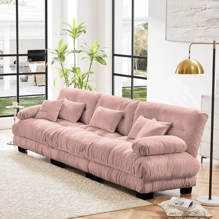 Merax 3-Seater Sectional Sofa Modular Deep Seat Couch