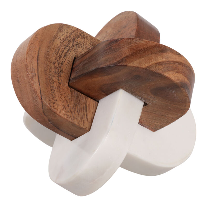 Wood And Marble Curved Knot image number 1