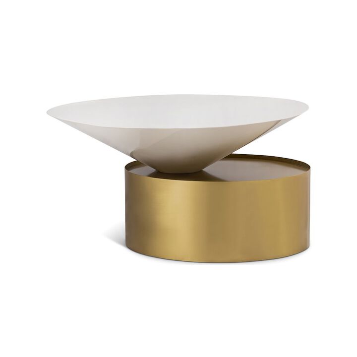 Meridian Furniture Damon White Coffee Table