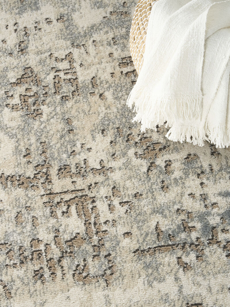 Quarry QUA17 Ivory/Beige 7'10" x 9'10" Rug