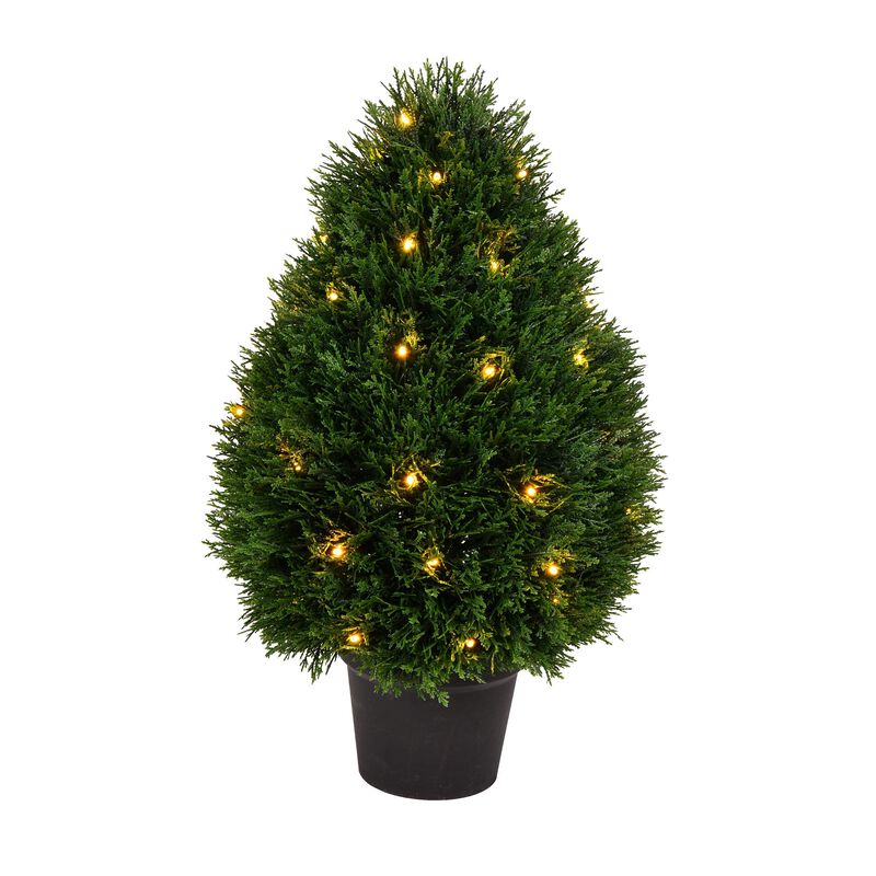 24" Cedar Teardrop Shaped UV 50WW LED image number 0