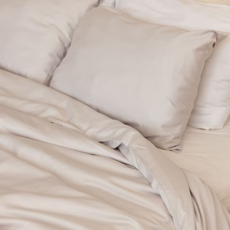 Organic Bamboo Sateen Duvet Cover Set image number 2