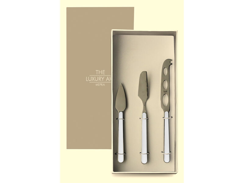 Cheese Knives 3Pc Fantasia - Porcelain