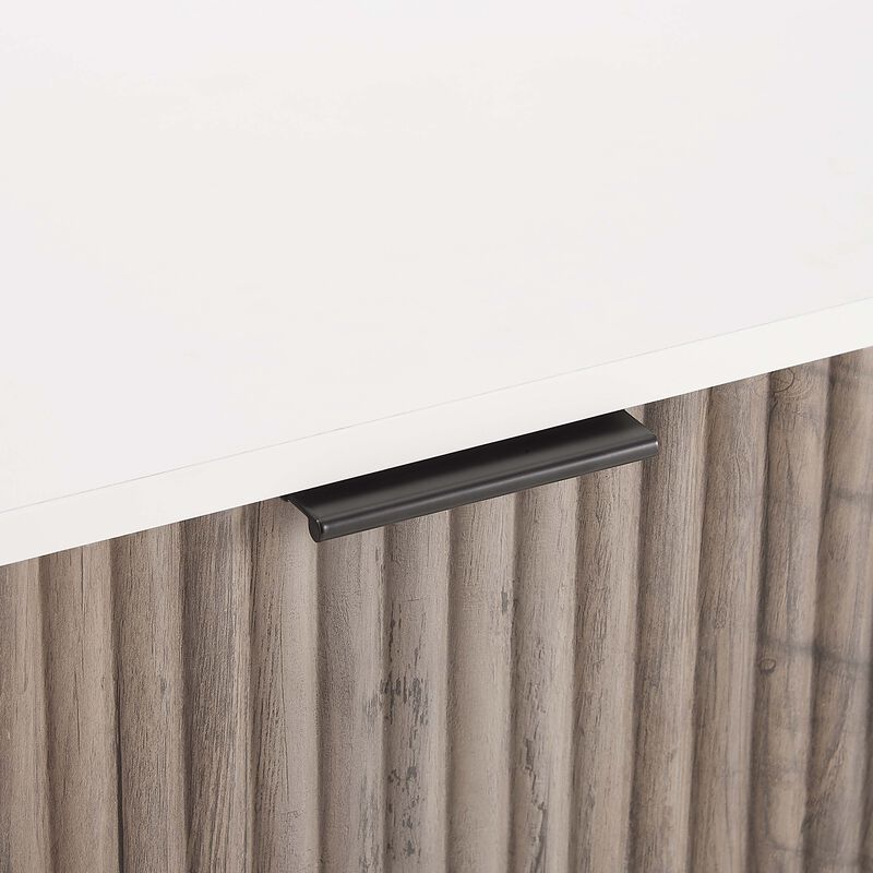 Dumbo Dresser in White and Gray