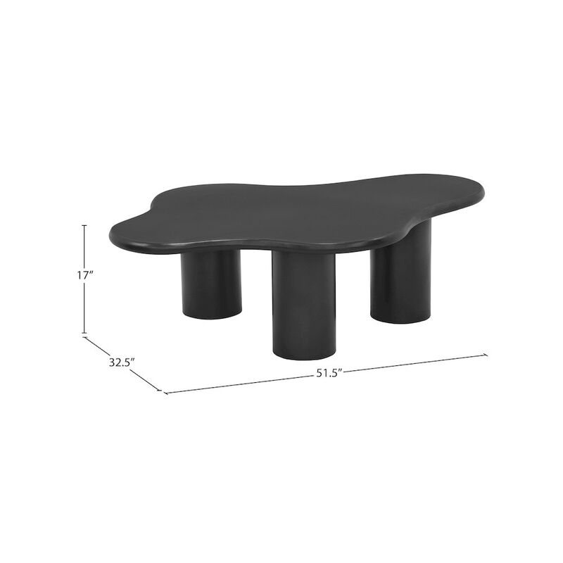 Meridian Furniture Romaine Black Coffee Table