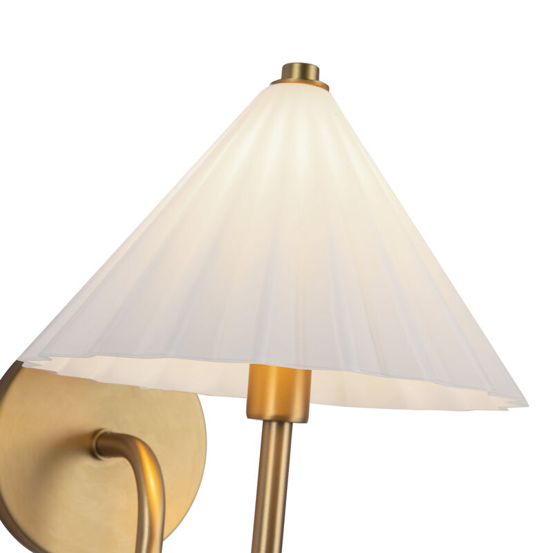 Serena 8-in Socket Damp-Rated Wall/Vanity Light image number 6