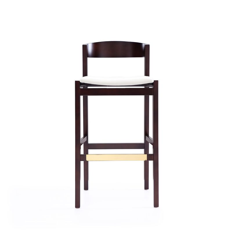 Klismos Ivory Bar Stools (Set of 3)