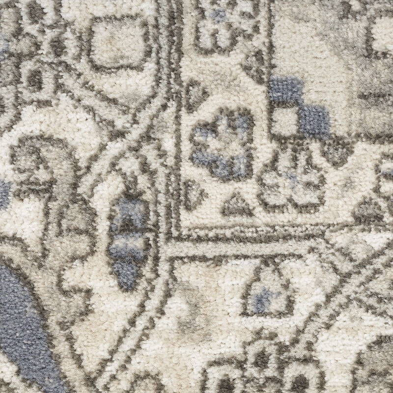 Quarry QUA05 Blue 7' x 10' Rug image number 6