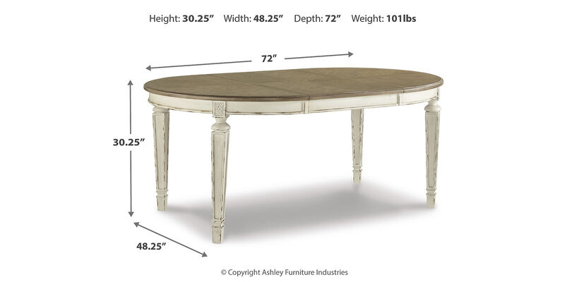Realyn Dining Extension Table image number 5