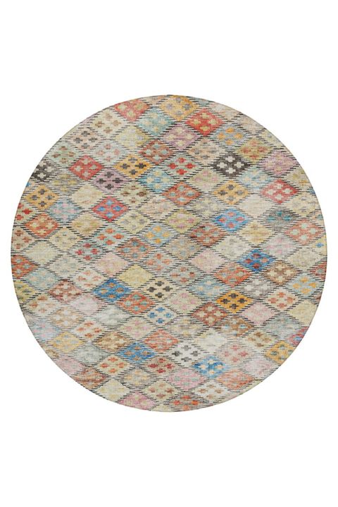 Solace SL6 Paprika 8' Round Rug