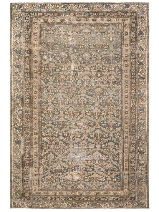 Gracia GAR09 Brown 6' x 9' Rug