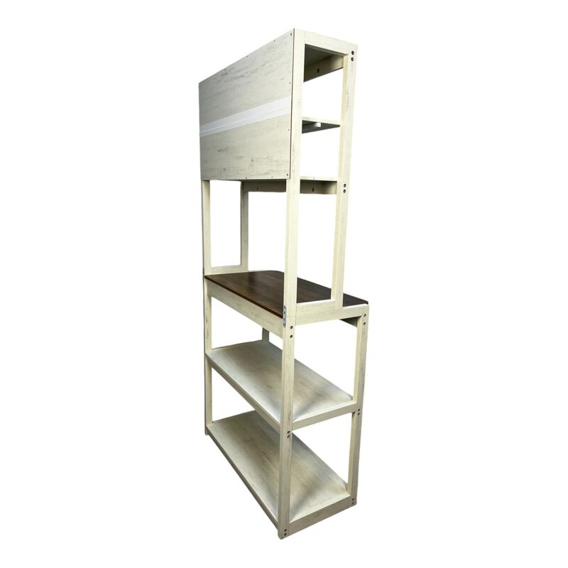 ELEMENT ACE 5-Tier Bakers Rack for Kitchen with Storage Shelves, Multipurpose Microwave Stand, Coffee Bar Station for Organizing Cookware and Baking Essentials image number 9