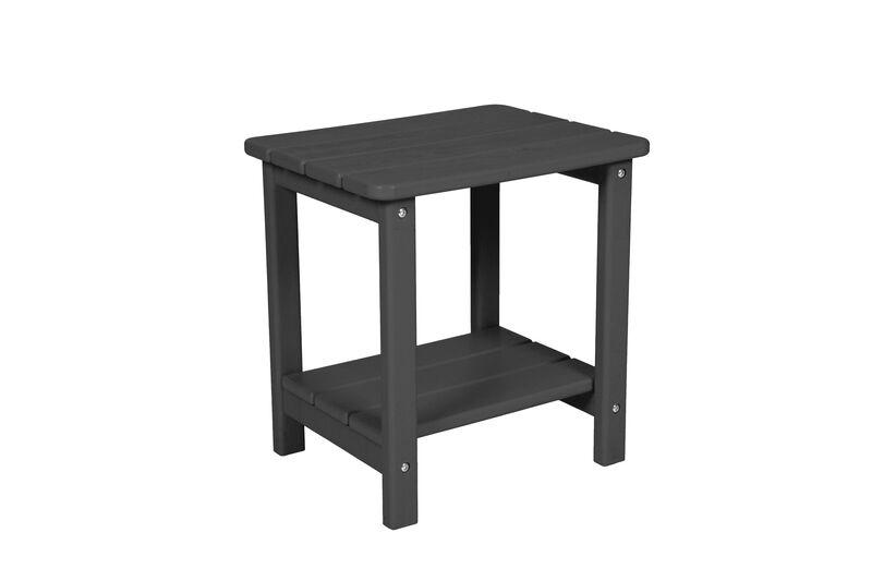 Hivvago Folding Adirondack Chair Set with Side Table image number 4