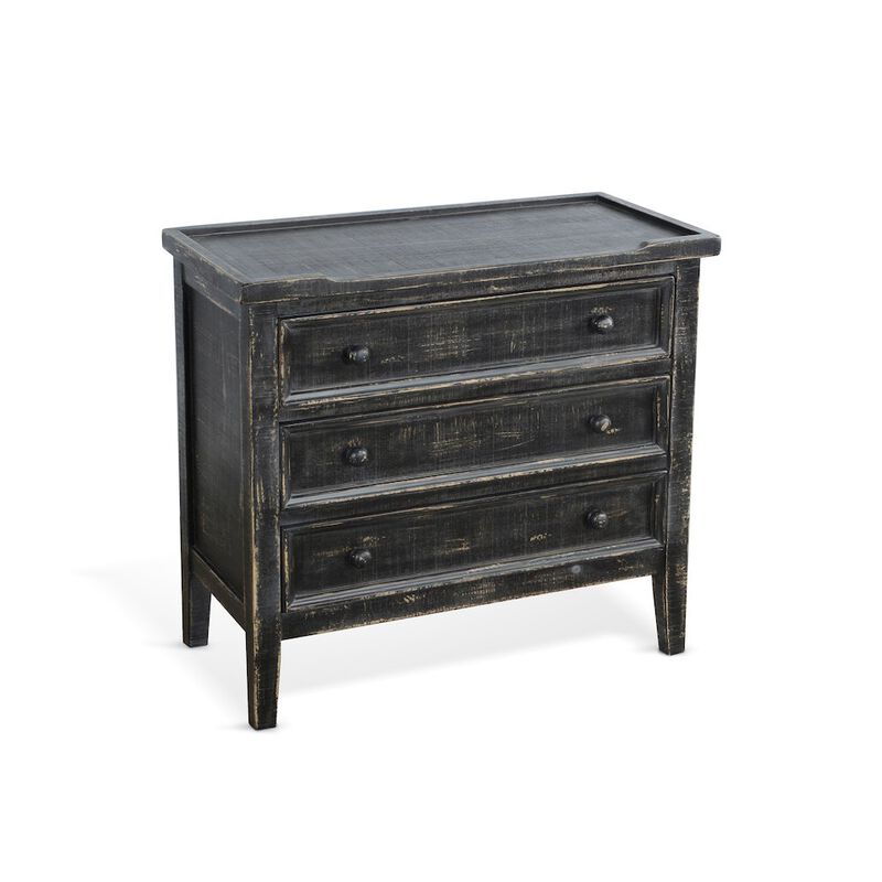 Sunny Designs Black Sand Side Chest
