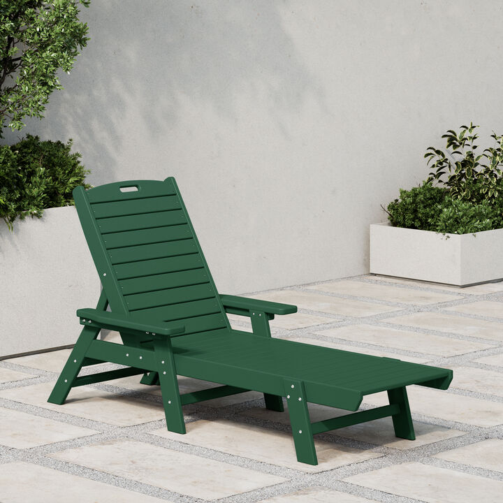 WestinTrends Poly Reclining Chaise Lounge
