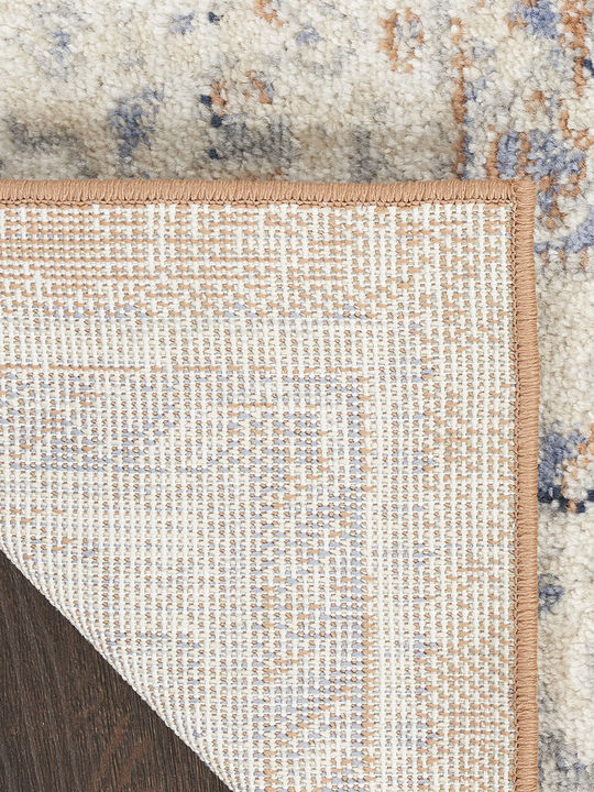 Nourison Essentials Persian NRE07 Beige/Blue 4' x 6' Rug