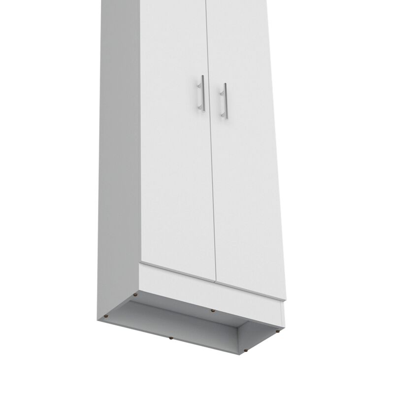 DEPOT E-SHOP Teller Pantry Cabinet with 5 Shelves, Black image number 4