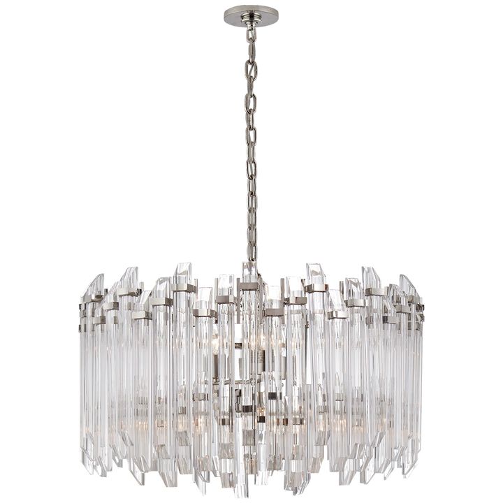 Adele Lrg Wide Drum Chandelier