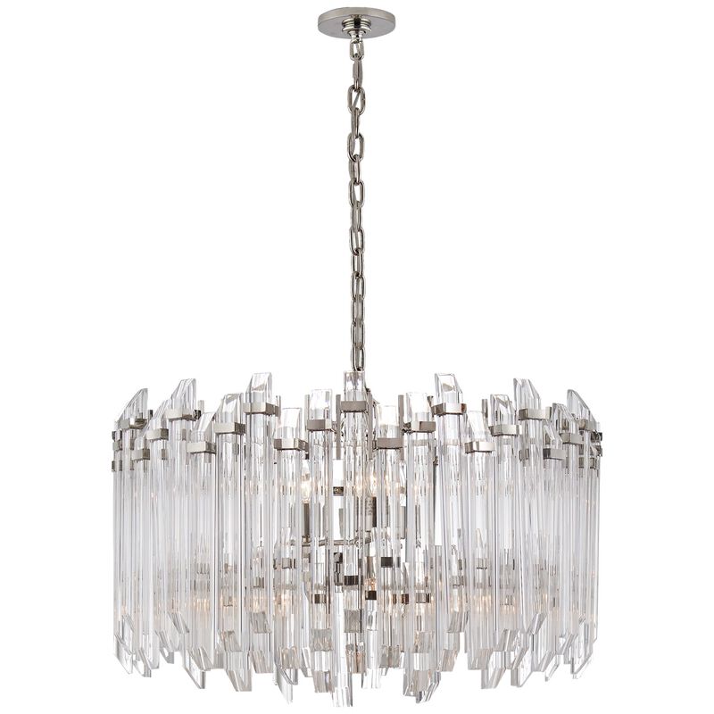 Adele Lrg Wide Drum Chandelier