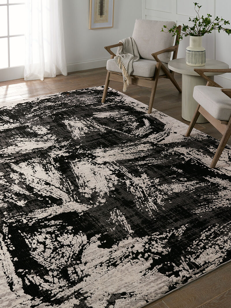 Graphite Dusk 8' x 10' Rug by Vibe