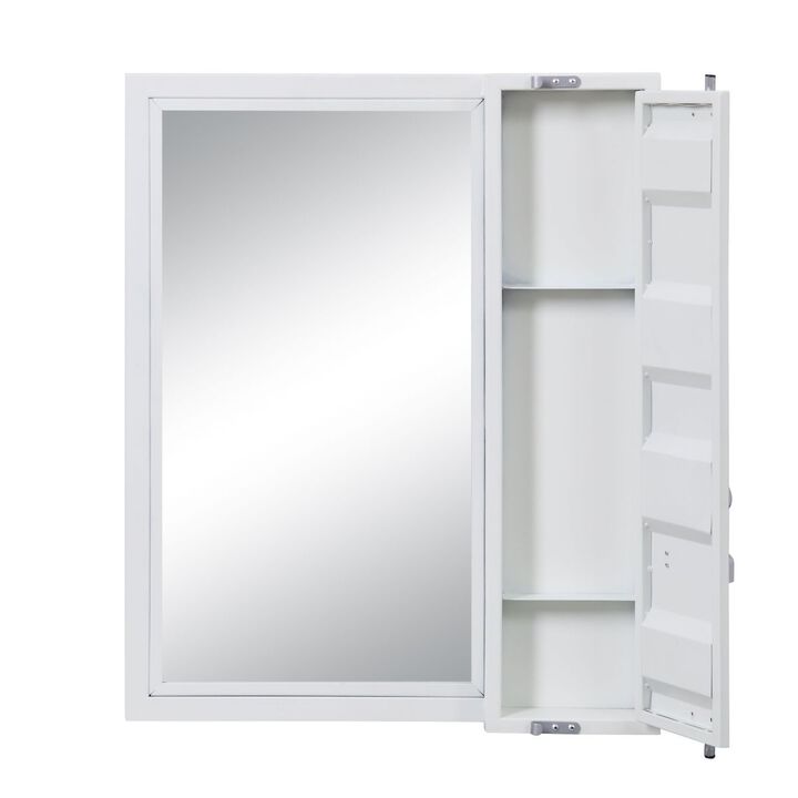 Cargo Vanity Mirror, White