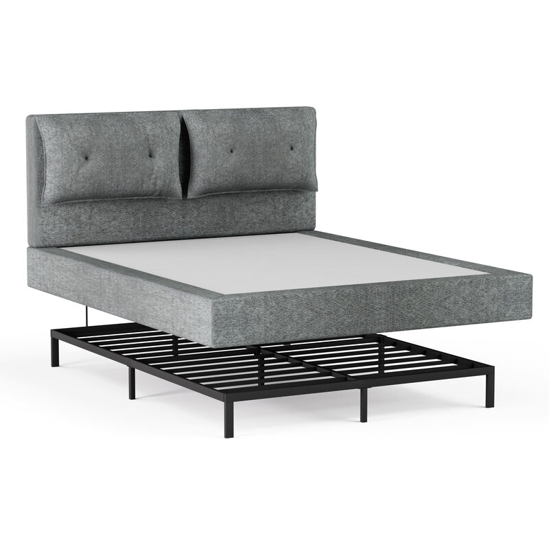 Zeck Upholstered Bed Frame image number 8