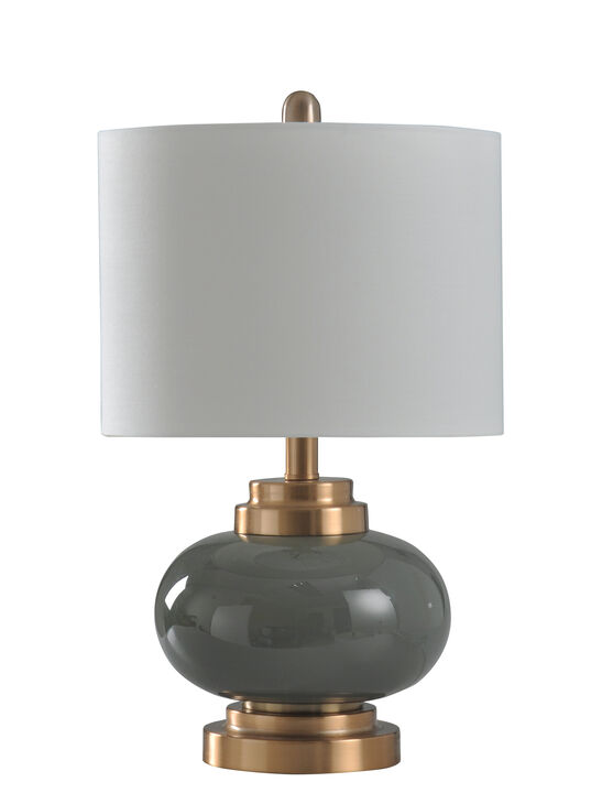 Copper & Gray Table Lamp Small