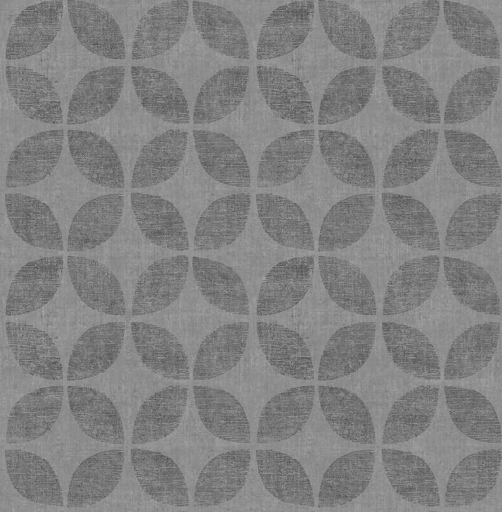 Polaris Blue Geometric Wallpaper