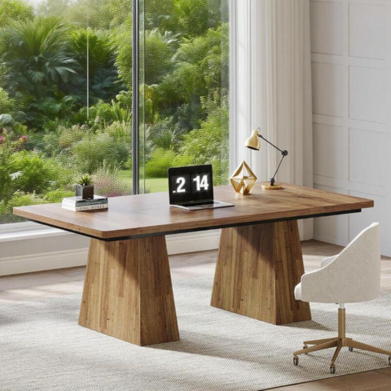 Modern Dining Table &ndash; Sleek Design, Sturdy Construction, Ideal for Family Meals