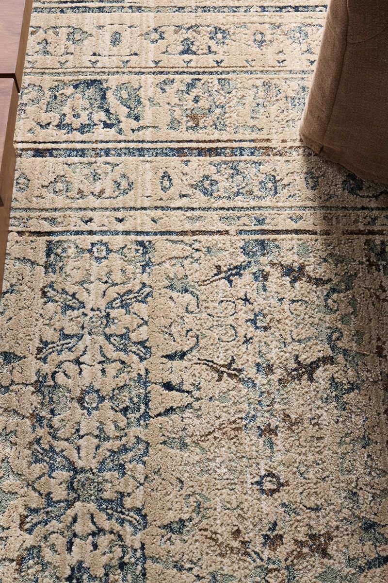 Patterned Silence Rosealyn Fog 8'6" x 12' Rug image number 3