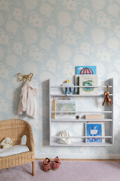 Ballongerna Light Blue Wallpaper (Set of 2)