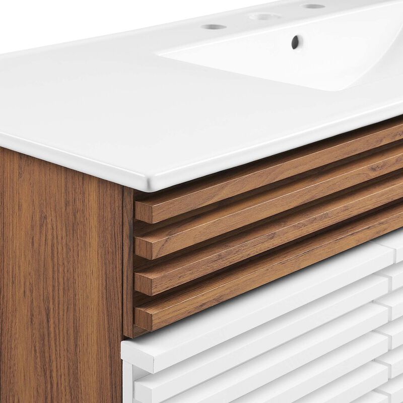 Render 48" Single Sink Bathroom Vanity image number 8