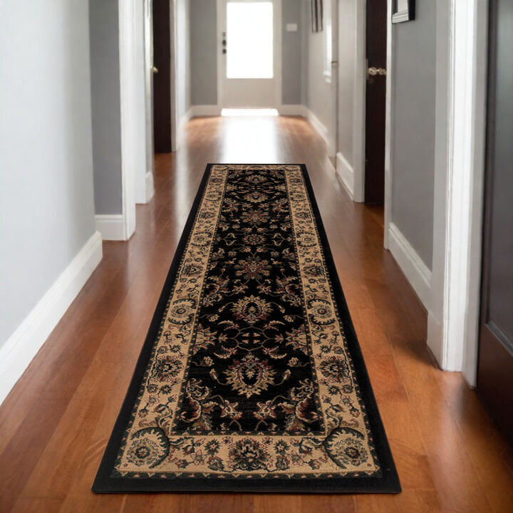HomeRoots Oriental Runner Rug