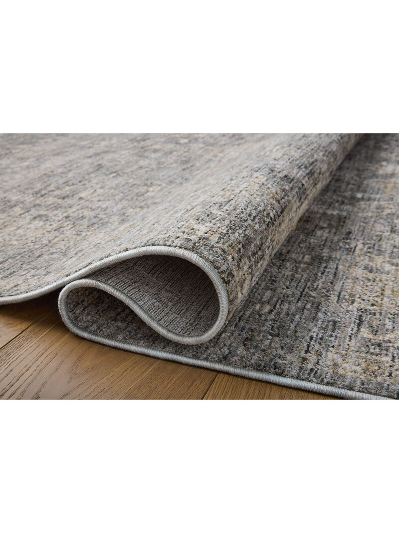 II Tabitha Stone/Natural 2'7" x 10'0" Runner Rug by Loloi II