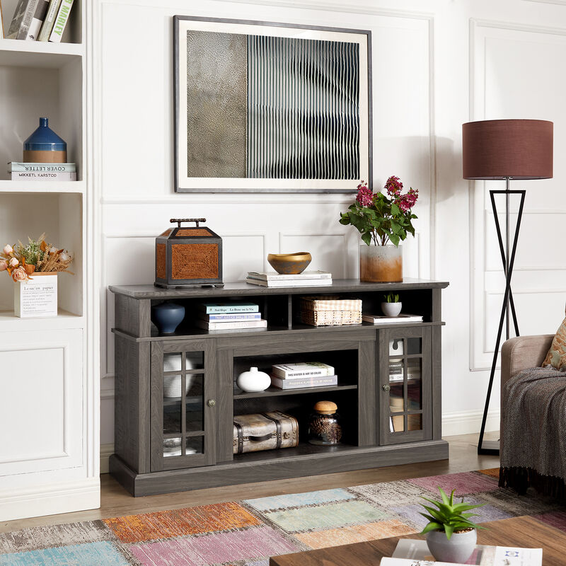 Merax Classic TV Stand for TVs up to 65 Inch with Storage & Cable Management